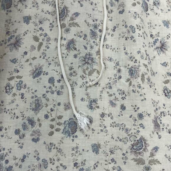 Jessica's Gunnies Vintage Dainty Floral Lace Ruffle Cottagecore Fairy Maxi Skirt - Picture 7 of 12